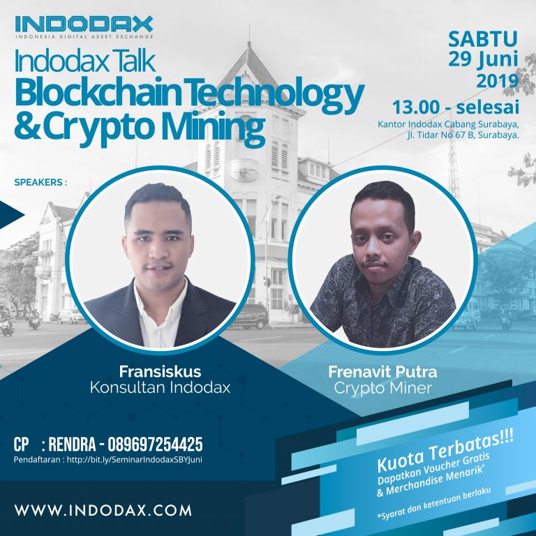 Indodax Talk "Blockchain Technology & Crypto Mining ...