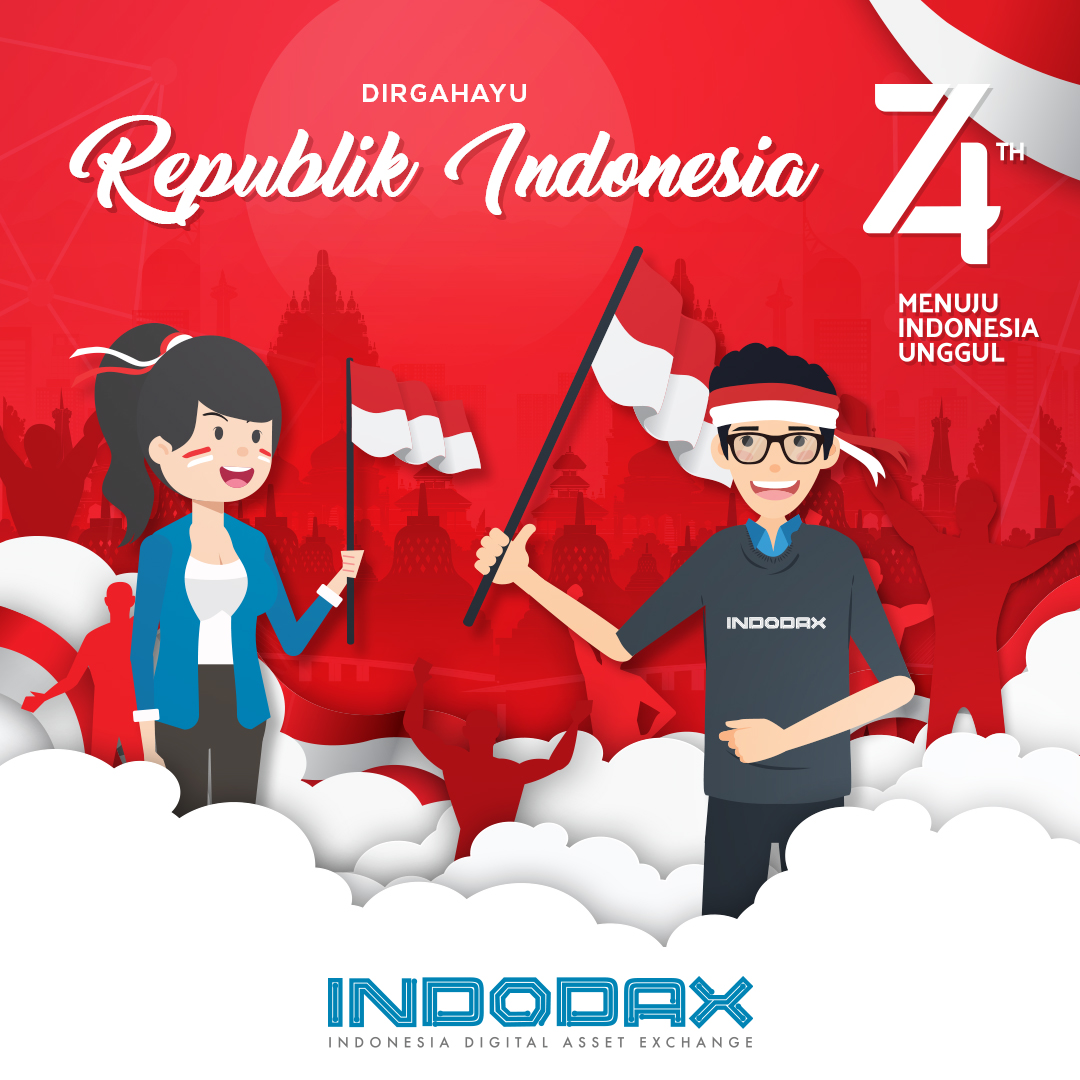 Poster Hari Kemerdekaan Indonesia Ilustrasi
