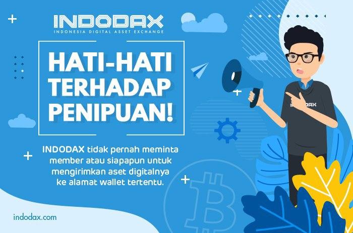  Hati  hati  Terhadap Penipuan  yang Mengatasnamakan Indodax 