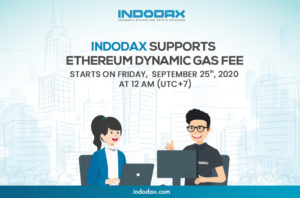 Indodax support etheruem dynamic gas fee