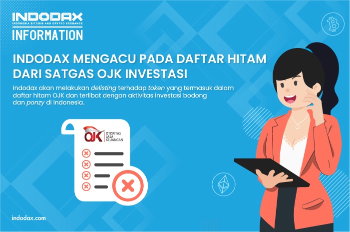 Indodax Mengacu Pada Daftar Hitam Dari Satgas OJK Investasi