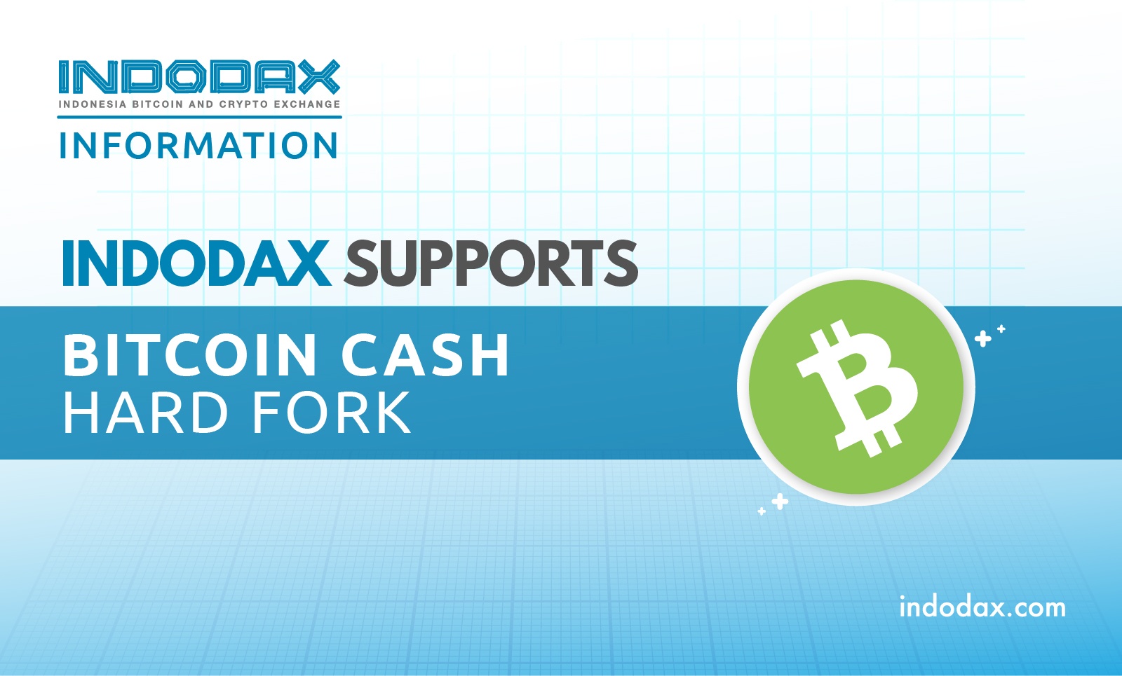 Indodax Support Bitcoin Cash Hardfork