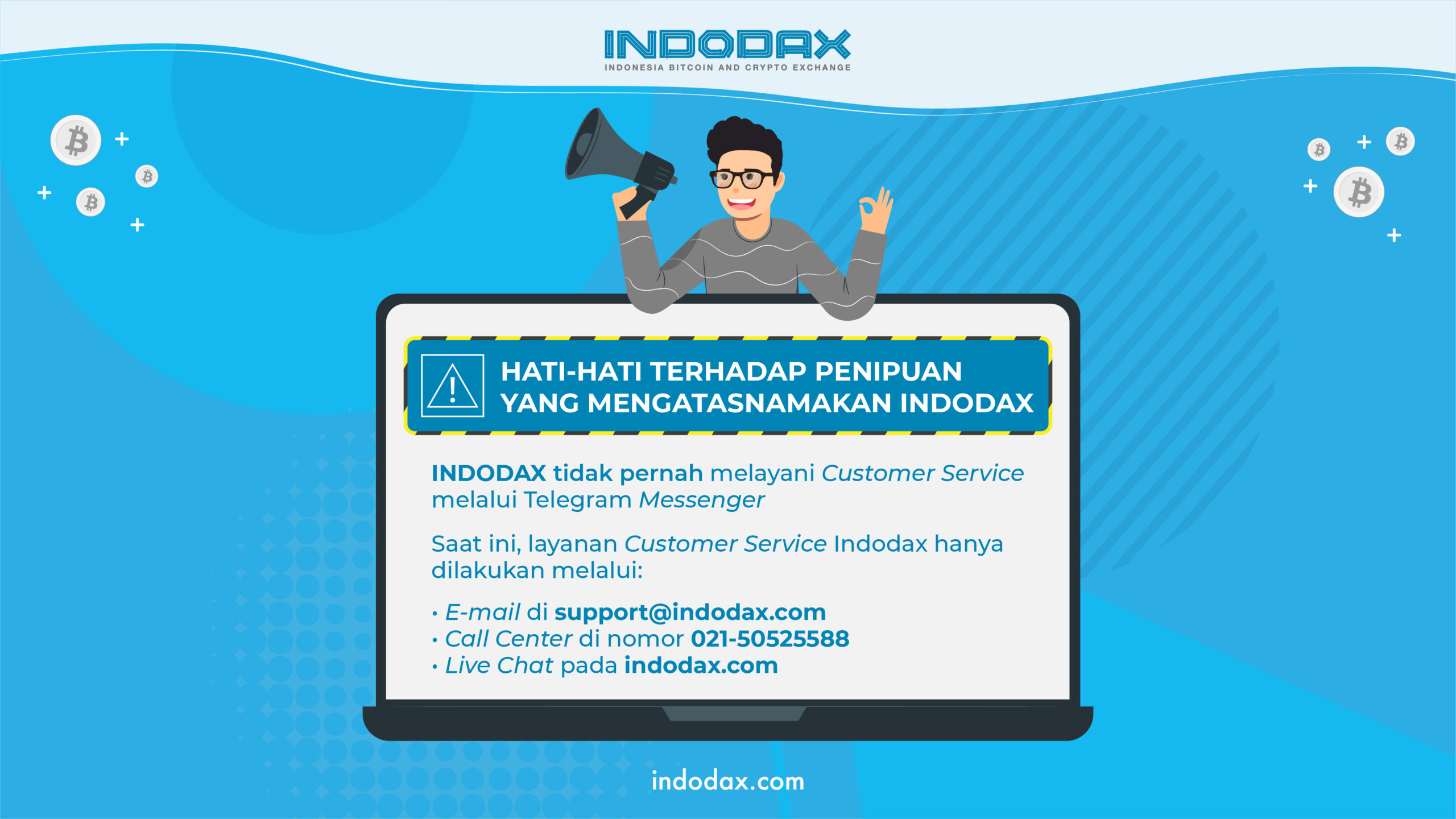  Hati Hati Penipuan  Blog Indodax com