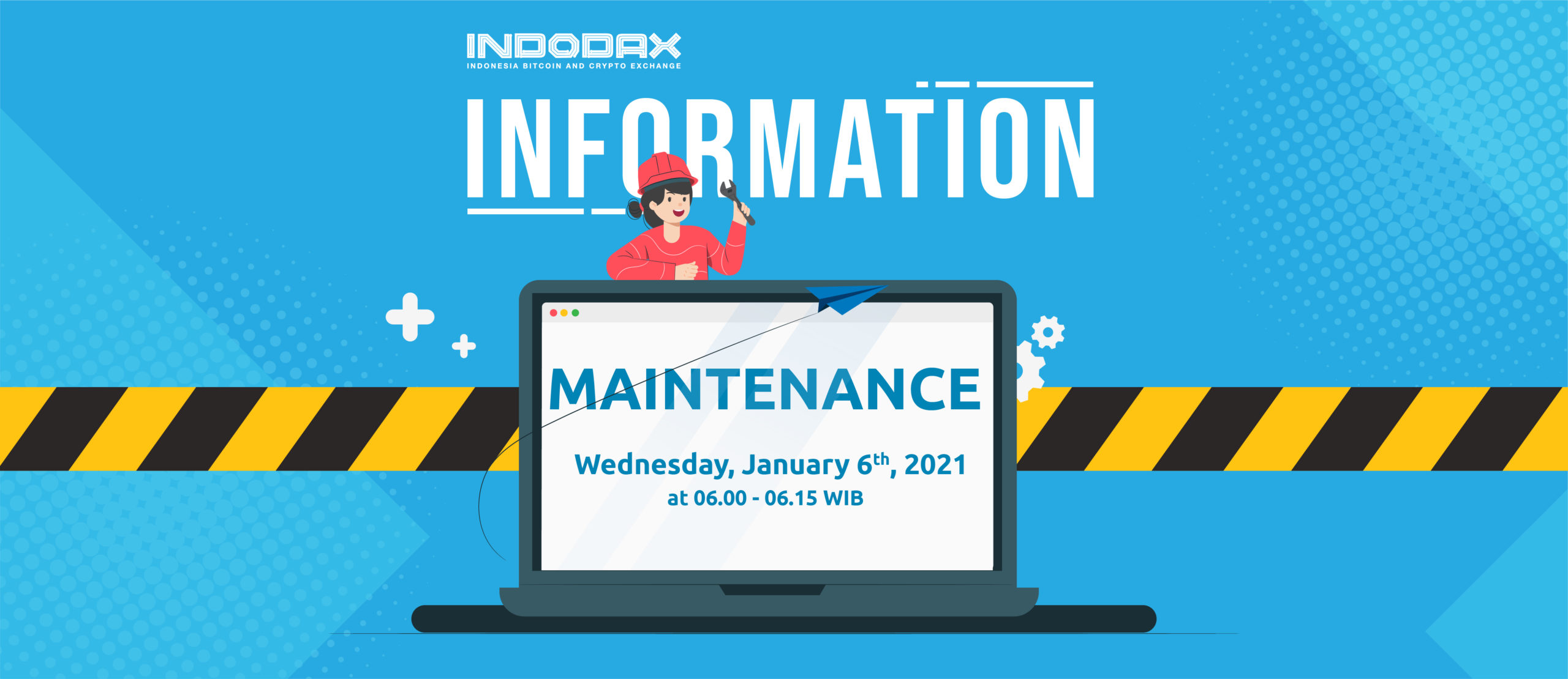 Indodax Maintenance Information – Blog Indodax.com