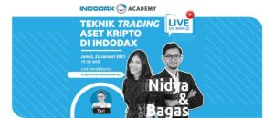 Webinar Indodax Academy : Teknik Trading Aset Kripto di Indodax
