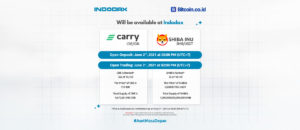 CRE & SHIB Listing on Indodax