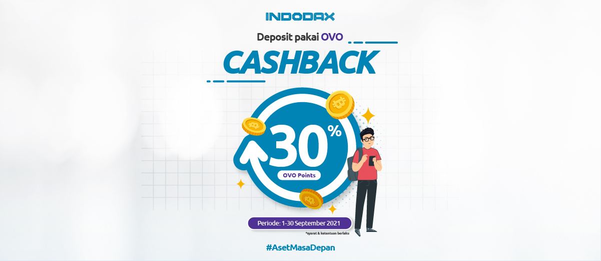 Deposit via OVO Cashback 30%