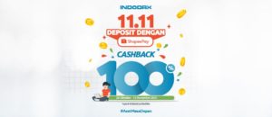 11.11 ShopeePay Cashback 100%