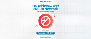 IDK Withdraw with ERC20 Network