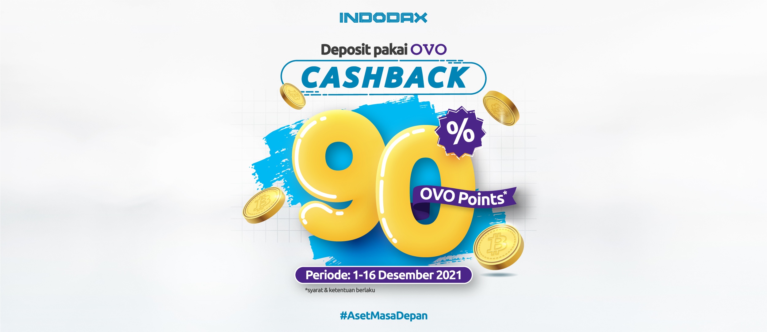 Deposit Pakai OVO Cashback 90%