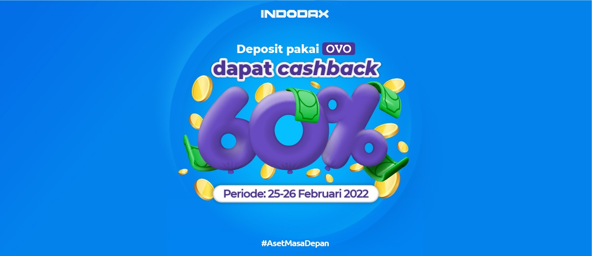 Deposit Pakai OVO Cashback 60%
