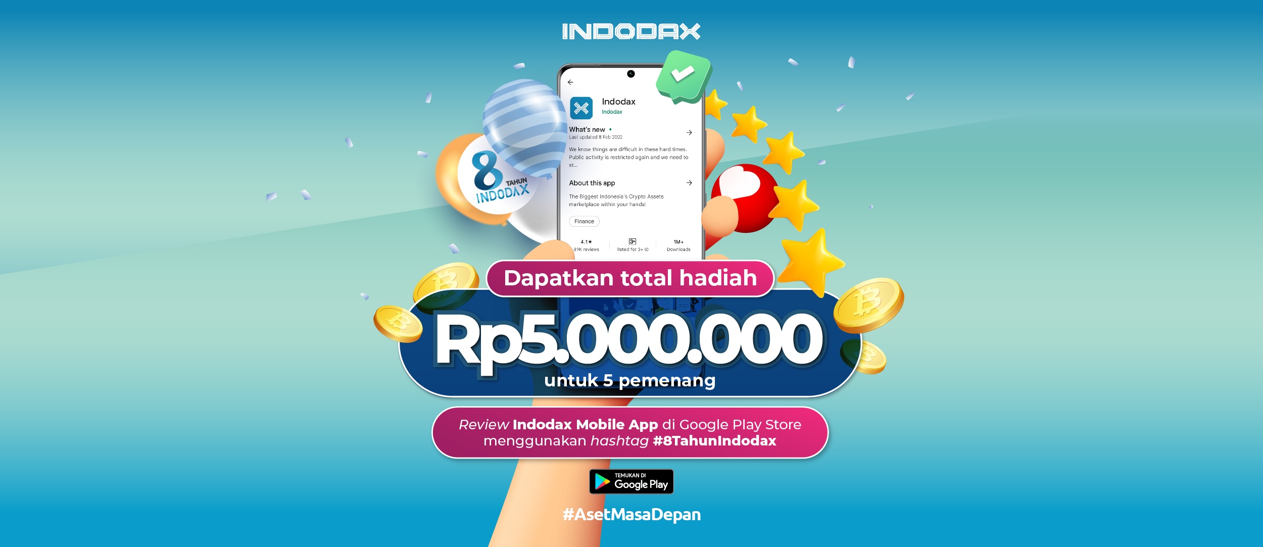 Review Indodax Mobile App