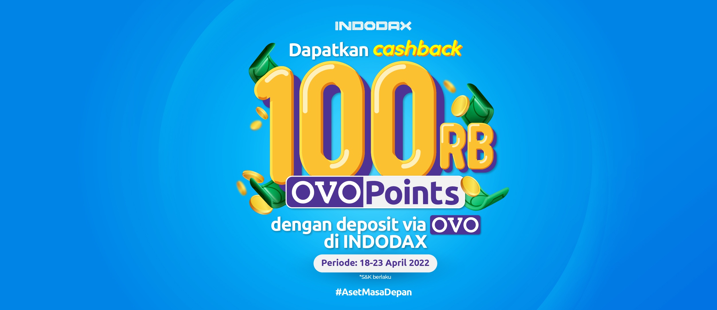 Deposit Pakai OVO Cashback 100.000!