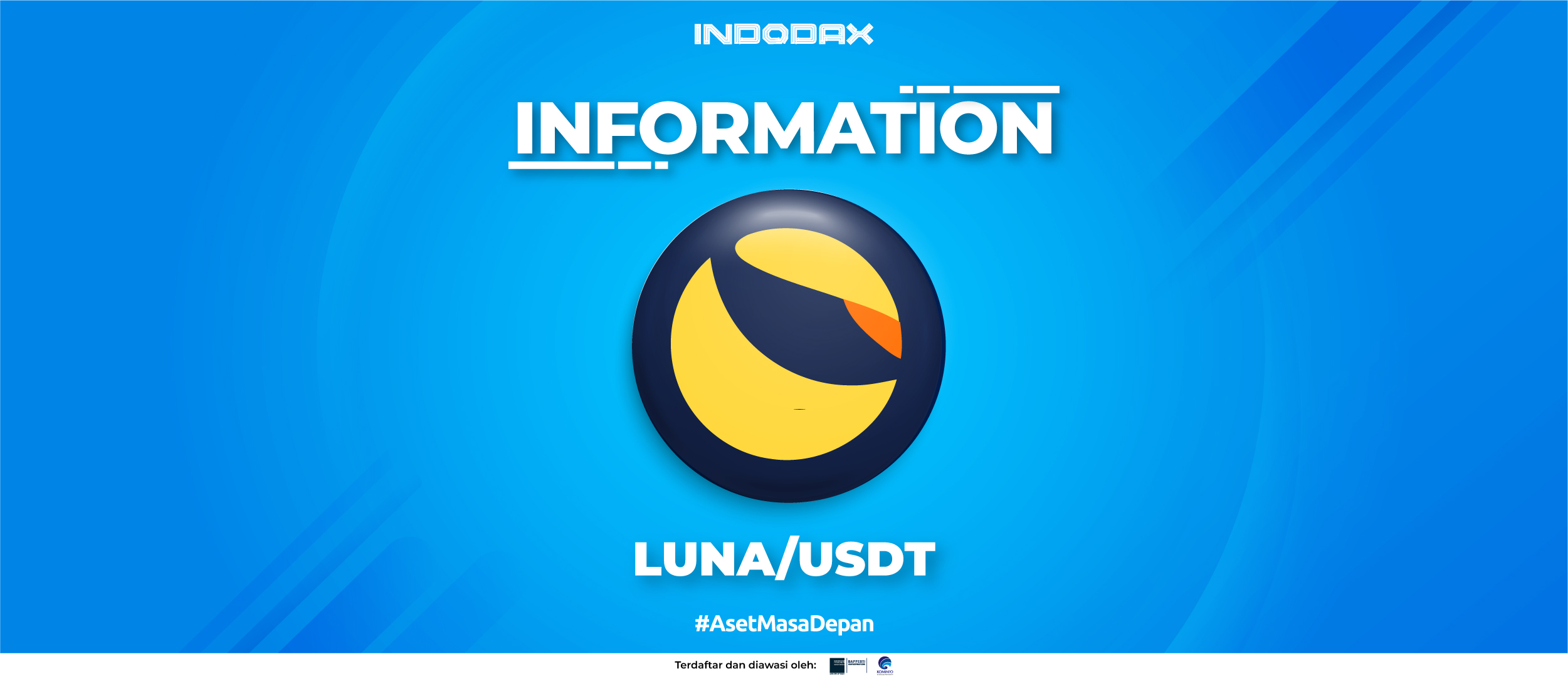 Pairing LUNA/USDT Tersedia di INDODAX