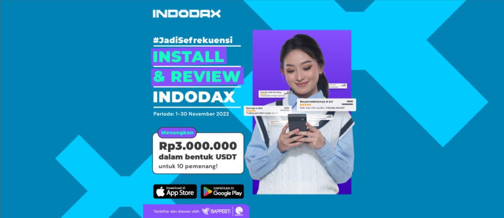 Install & Review INDODAX Di Google Play Atau App Store!