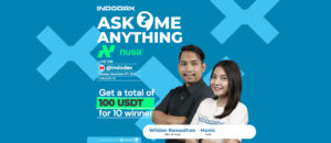 Ask Me Anything Session with NUSA Live di YouTube channel INDODAX