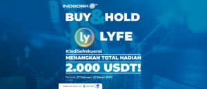 Mau dapat airdrop Lyfe senilai puluhan juta Rupiah? Caranya mudah, cukup beli dan hold 5 - 100 Lyfe di INDODAX!