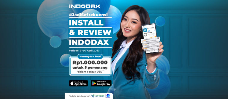 Install & Review INDODAX Di App Store Atau Play Store (3-30 April 2023)