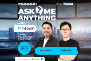 Yuk, kenalan lebih dalam sama NEOPIN! Di Ask Me Anything edisi kali ini, kita akan membahas lebih dalam mengenai NEOPIN bersama Stefan Kim, CEO of NEOPIN. Kamu juga berkesempatan buat menangin hadiah dengan total 300 NPT untuk 10 pemenang, lho!