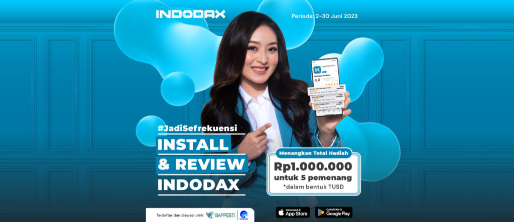 Install & Review INDODAX 3.0 Di App Store Atau Play Store (2-30 Juni 2023)