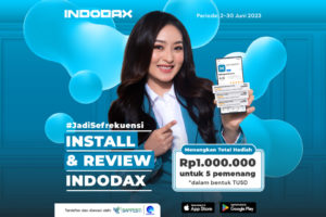 Install & Review INDODAX di App Store atau Play Store balik lagi nih. Ada hadiah Rp1.000.000 dalam bentuk TUSD untuk 5 orang pemenang, loh. 