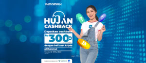 Hujan apa yang bikin Cuan? Pastinya Hujan Cashback dari INDODAX dong!  Dapatkan Cashback senilai Rp 300.000 dari INDODAX dengan melakukan pembelian aset apapun dalam pairing IDR (selain stable coin) senilai minimum Rp2.500.000,- 