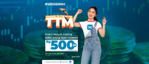 Cashback USDT senilai Rp500.000,- bakal diberikan kepada Member Regular INDODAX yang pertama kali berhasil mencapai trading volume minimal Rp5.000.000.000,- dalam pairing IDR (kecuali stable coin). Bersiaplah untuk naik ke bulan dan manfaatkan promo Trading to the Moon di INDODAX sekarang juga!