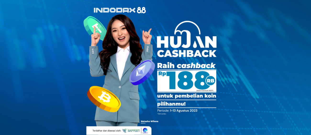 Nikmati Cuan Berlimpah Di INDODAX Dengan Hujan Cashback 8.8!