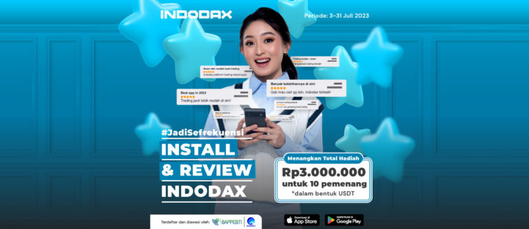 Install & Review INDODAX 3.0 Di App Store Atau Play Store (3-31 Juli 2023)