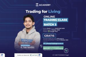 Trading Class Batch 3 kembali hadir! Yuk, ikutan online class Trading For Living dari INDODAX Academy. Kalian bisa mendapatkan banyak pengetahuan tentang cara trading yang tepat dan bijak dari M. Yoga Agustian (Community Specialist Indodax)