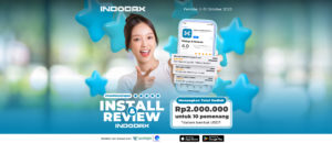 Install & Review INDODAX di App Store atau Play Store balik lagi nih. Ada hadiah Rp2.000.000 dalam bentuk USDT untuk 10 orang pemenang, loh. 