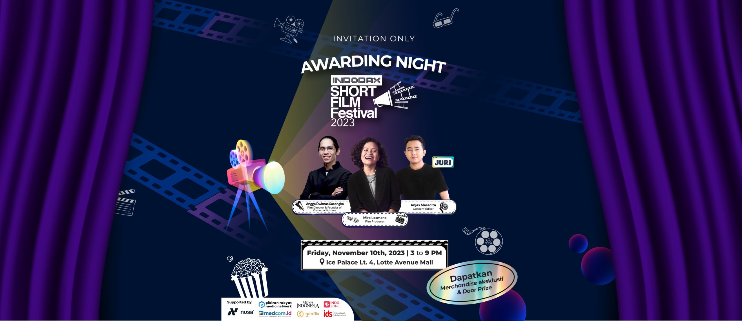 Invitation Only for Awarding Night ISFF 2023
