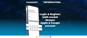 Sekarang, kamu bisa lebih mudah untuk daftar dan masuk ke akun INDODAX kamu dengan akun Apple dan Google. Fitur ini dapat kamu akses pada aplikasi INDODAX dengan mode Lite & Pro dan Website INDODAX.