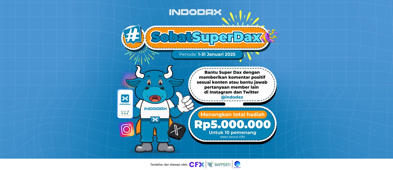 Dapatkan Total Hadiah Rp5 Juta Dengan Jadi #SobatSuperDax!