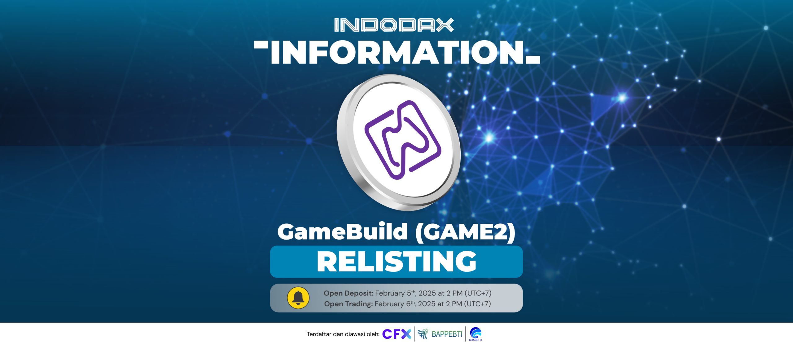 Relisting GameBuild (GAME2)