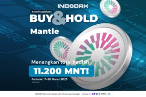 Mau dapat airdrop MNT senilai ratusan juta Rupiah? Caranya mudah, cukup beli dan hold 20 MNT di INDODAX!