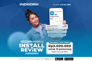 Install dan Review Aplikasi INDODAX Bisa Dapat Hadiah!