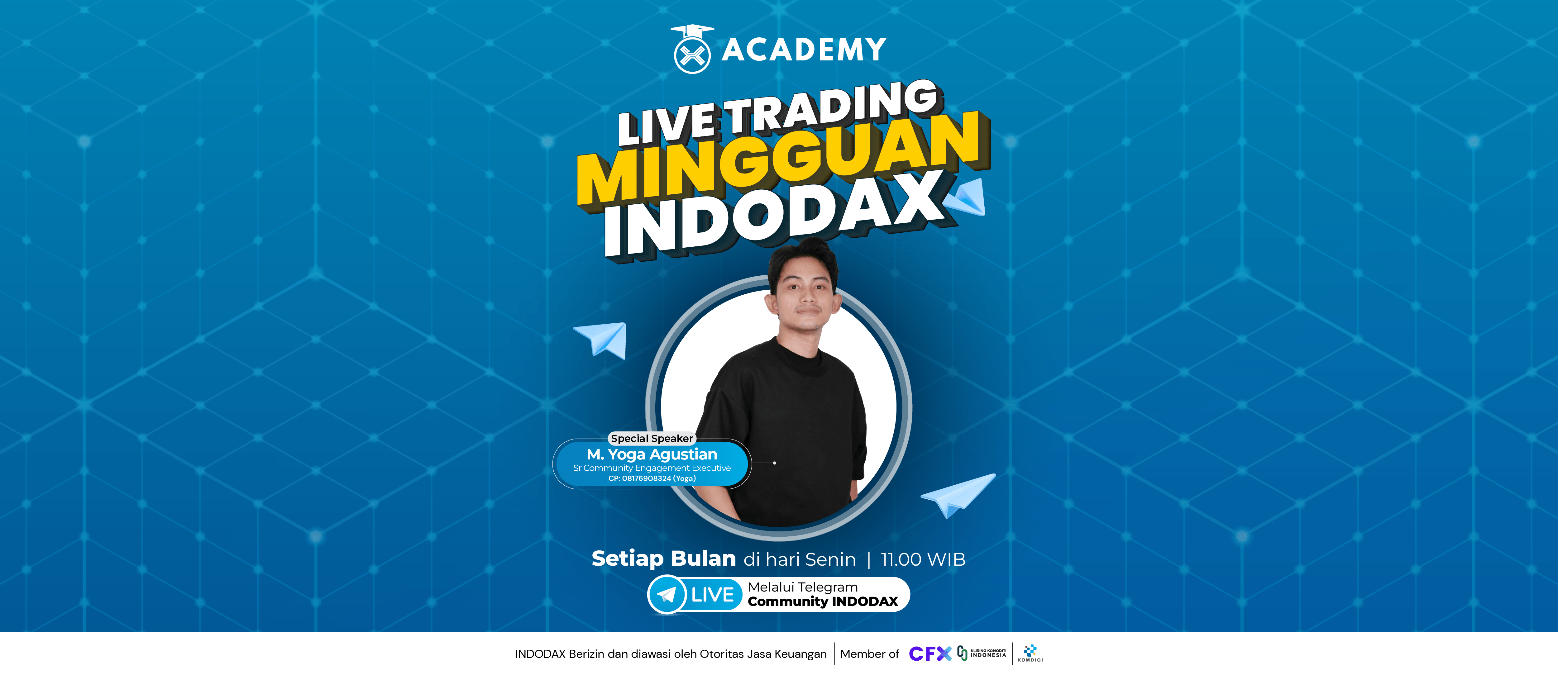 Live Trading Mingguan INDODAX