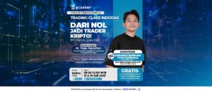 Yuk ikutan Class Trading For Living dari INDODAX Academy bareng M. Yoga Agustian (Community INDODAX) GRATIS setiap hari Sabtu 12 Juli dan 19 Juli (Minggu 2 & Minggu 3) selama bulan Juli 2025 pukul 09.00-12.00 WIB.